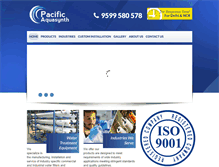 Tablet Screenshot of pacificaquasynth.com